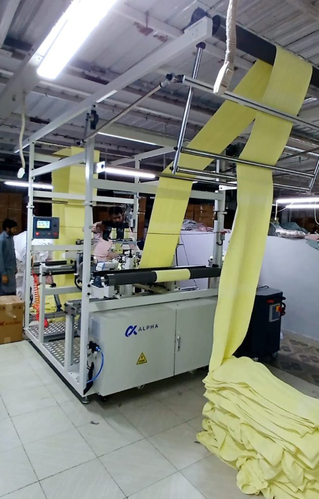 Alpha Auto Length Hemming Machine