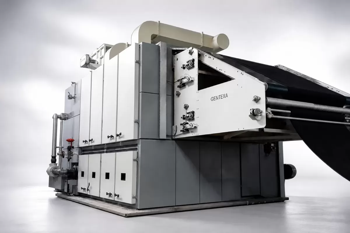 Continuous Tumbling Machine for Carpet Finishing